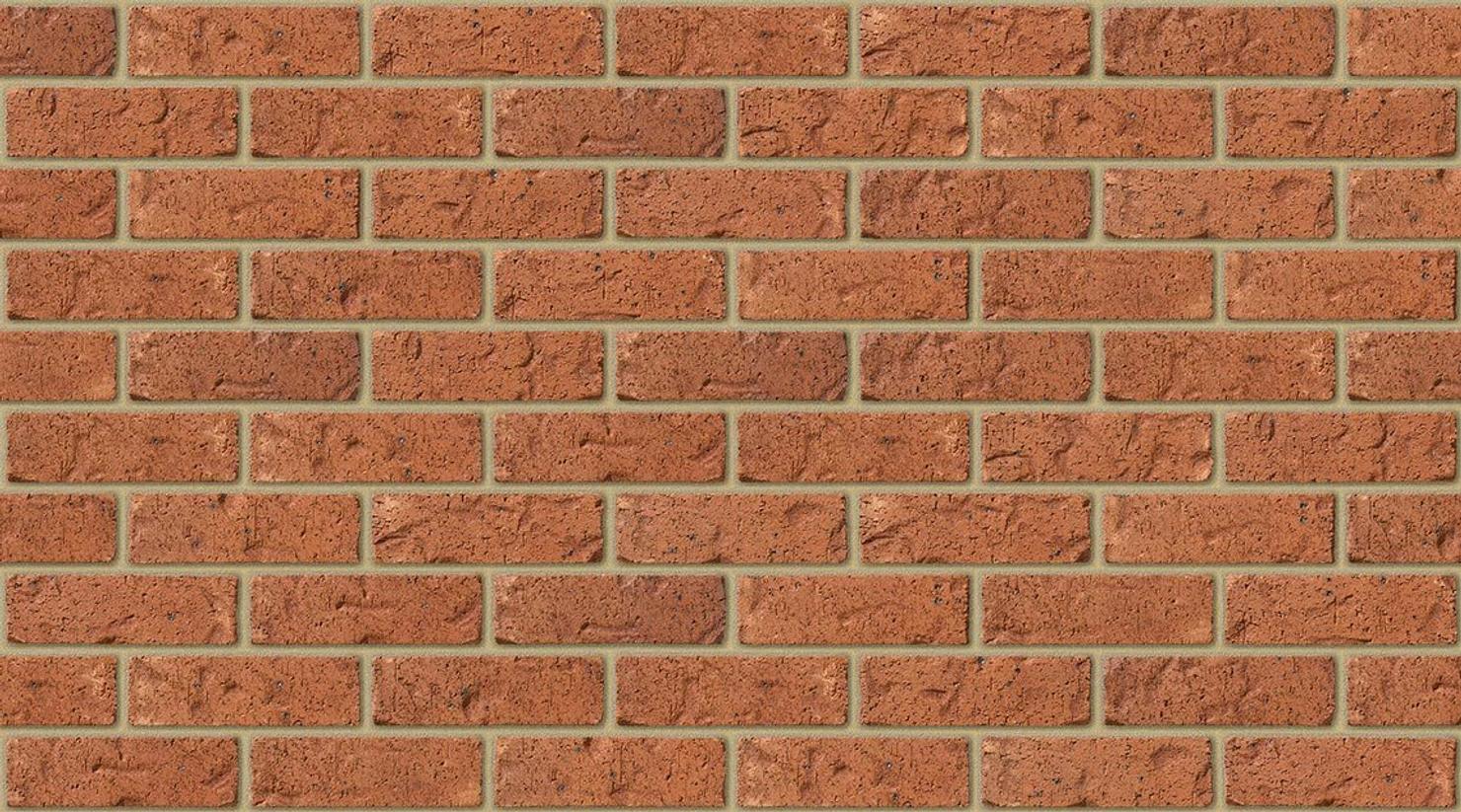 Meadow Red with Buff mortar