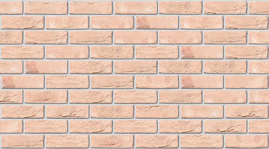 Oakthorpe Buff Multi with White mortar
