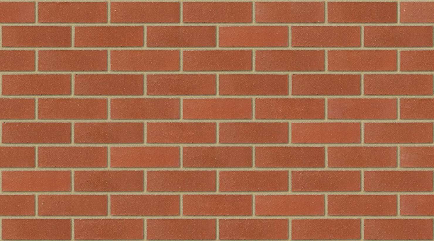 County Red Smooth with Buff mortar