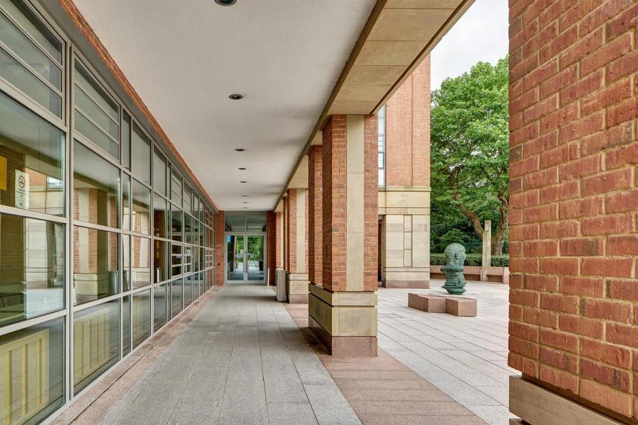 Queens University Library Grafton bricks