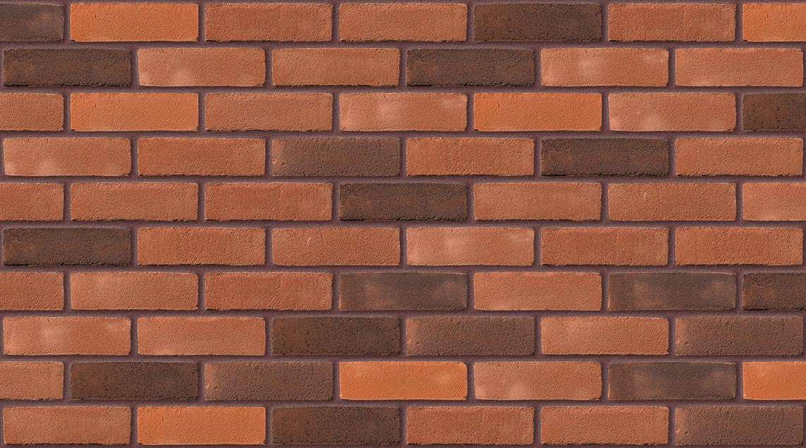 Old Hanbury Blend with Brown Red mortar