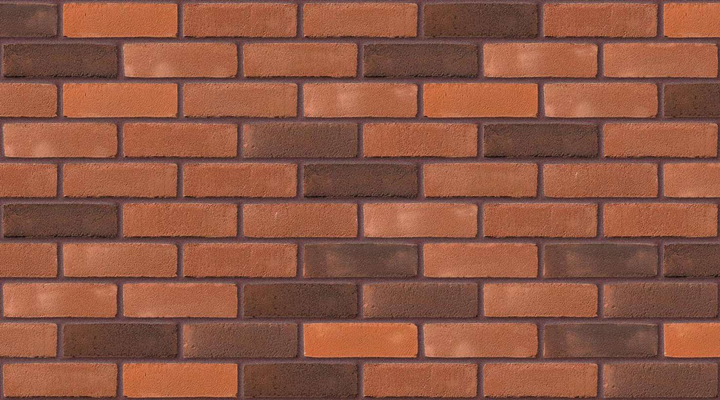 Old Hanbury Blend with Brown Red mortar