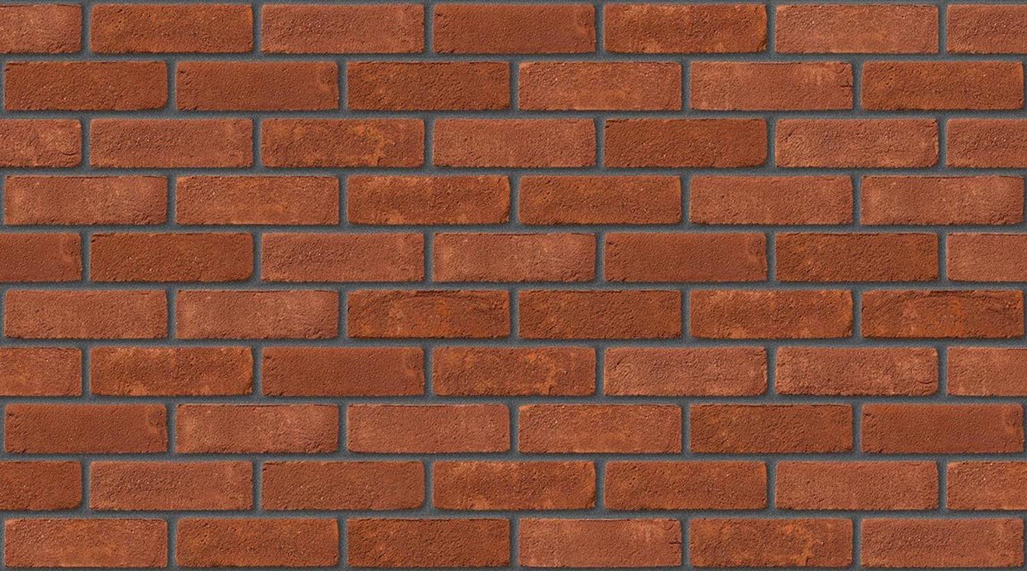 Oakthorpe Red Stock with Dark Grey mortar