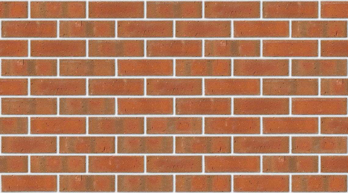 Pembridge Red with White mortar