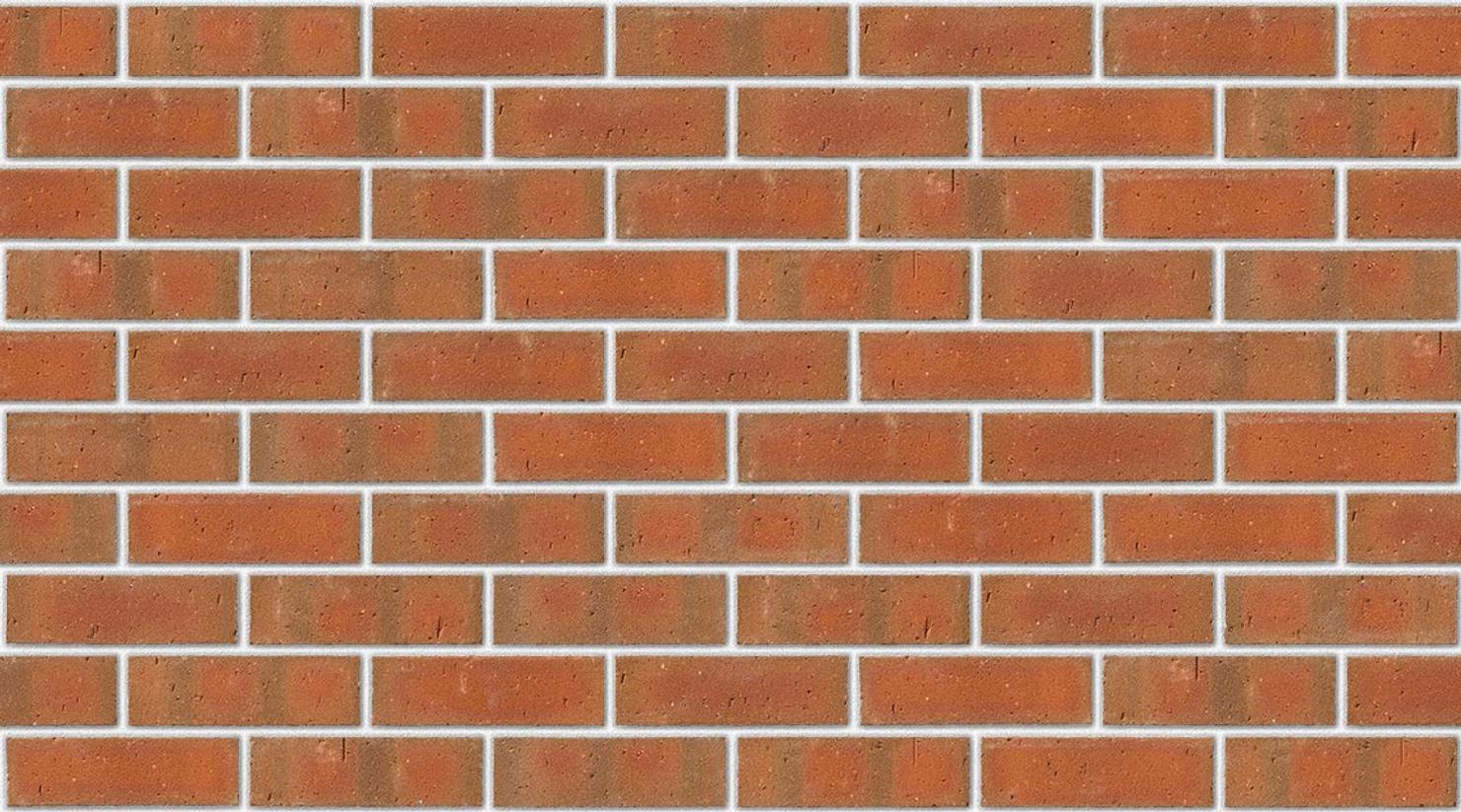 Pembridge Red with White mortar