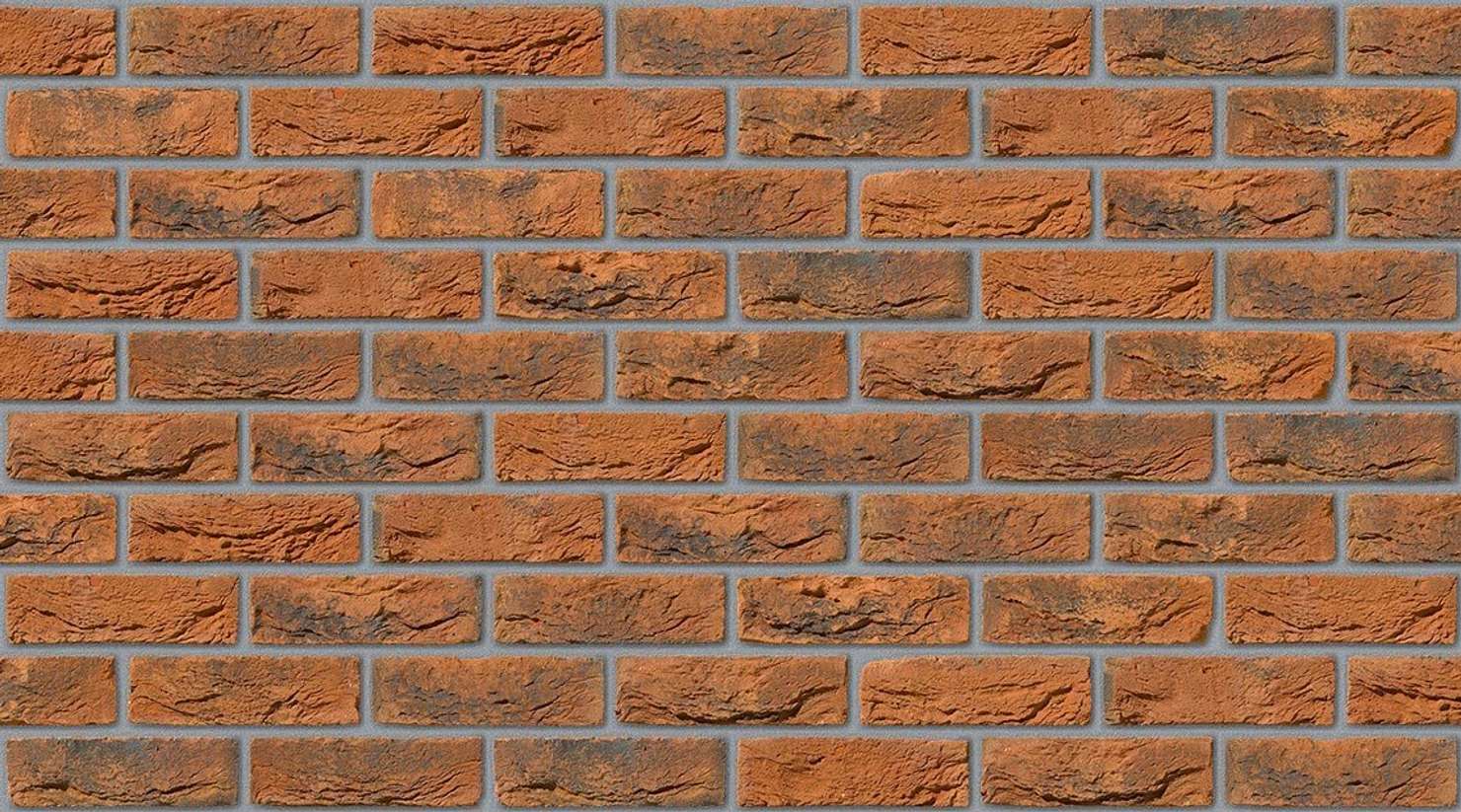 Kopper Red Blue with Natural mortar