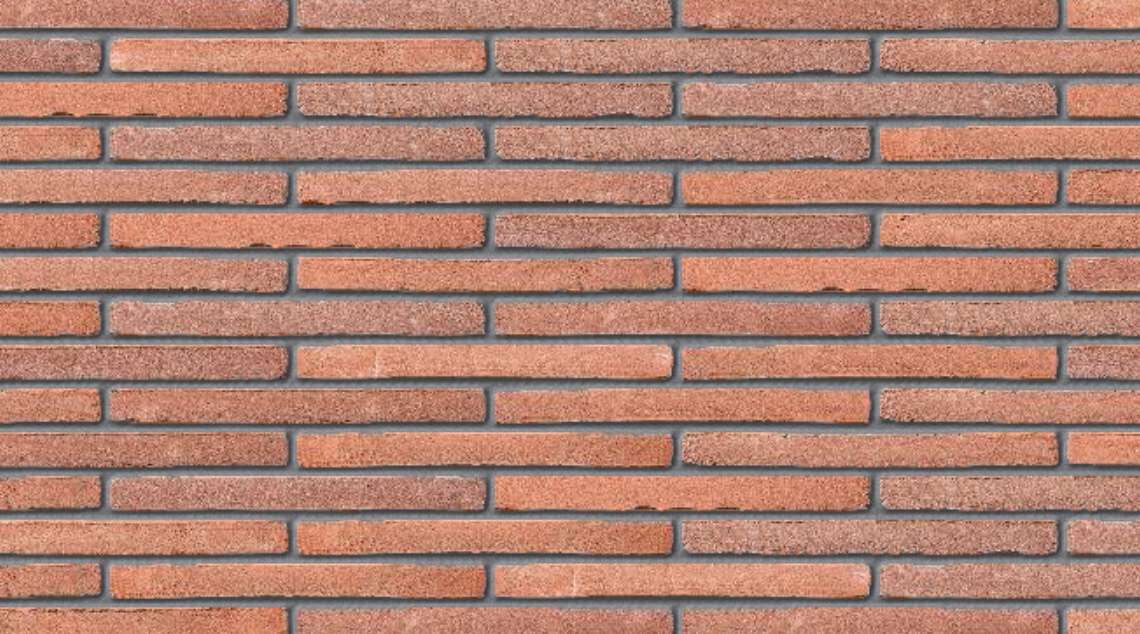 Roman Claret with Mid Grey mortar
