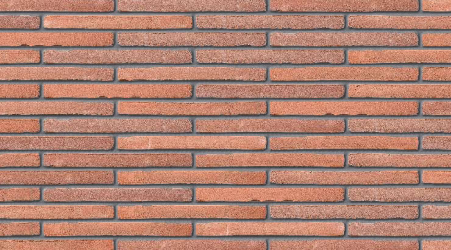 Roman Claret with Mid Grey mortar