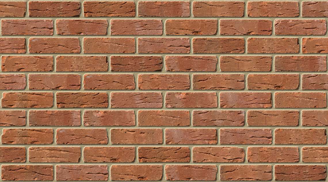 Cumbrian Hall Tumbled with Buff mortar