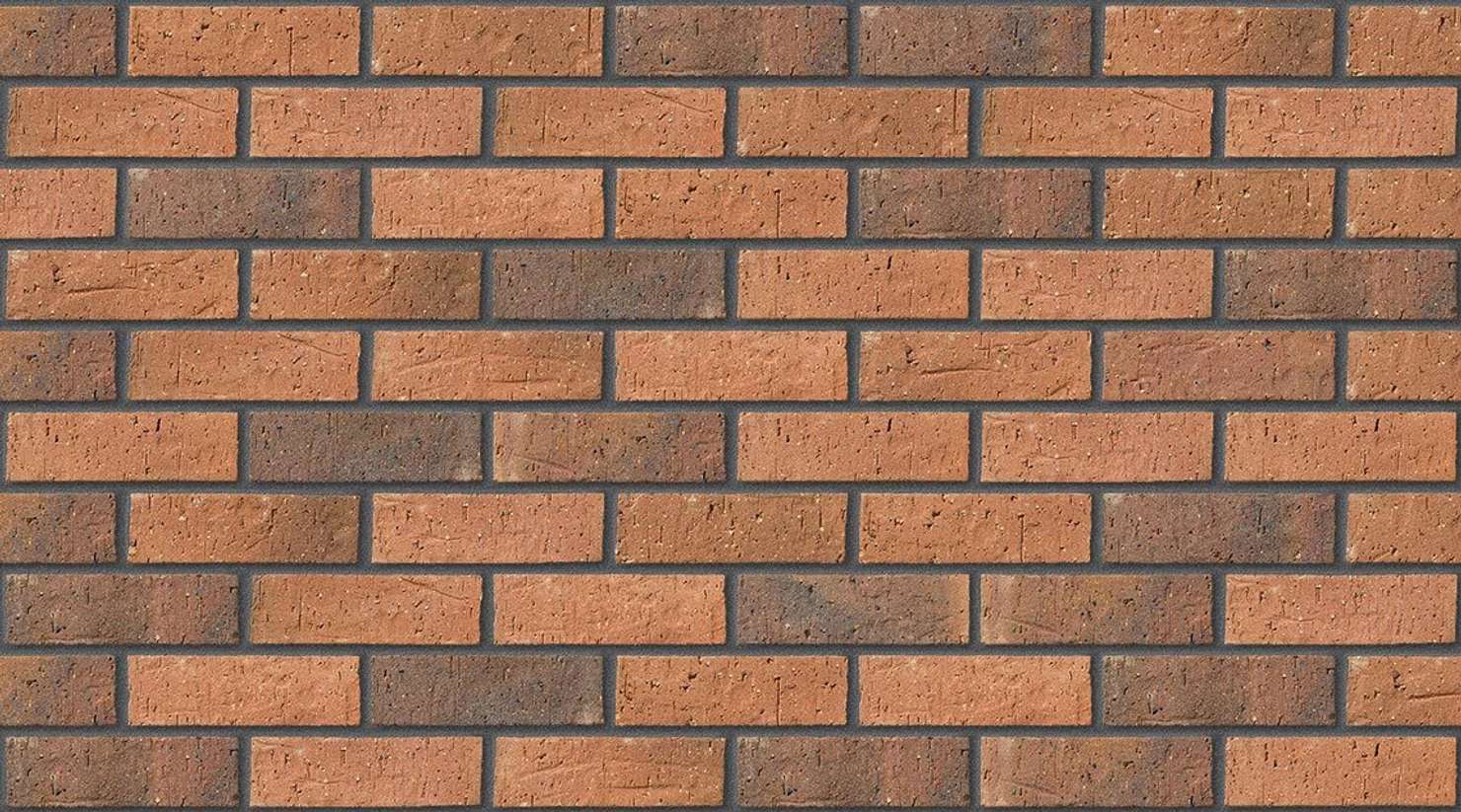 Cheshire Red Multi with Dark Grey mortar