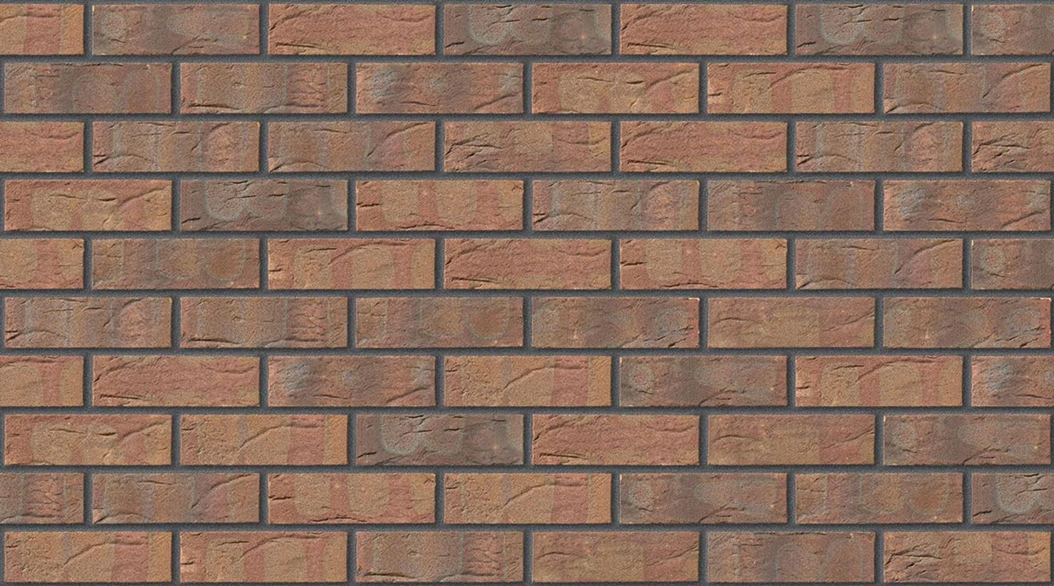 Village Russet Red Mixture with Dark Grey mortar