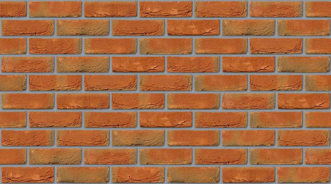 Kingspark Red Multi with Natural mortar