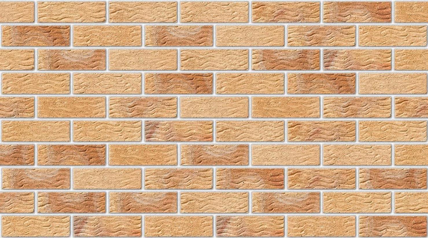 Old English Buff Multi with White mortar