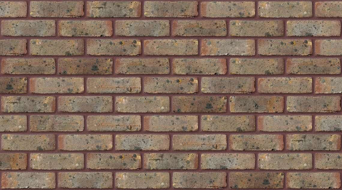 FLB Selected Dark with Brown Red mortar