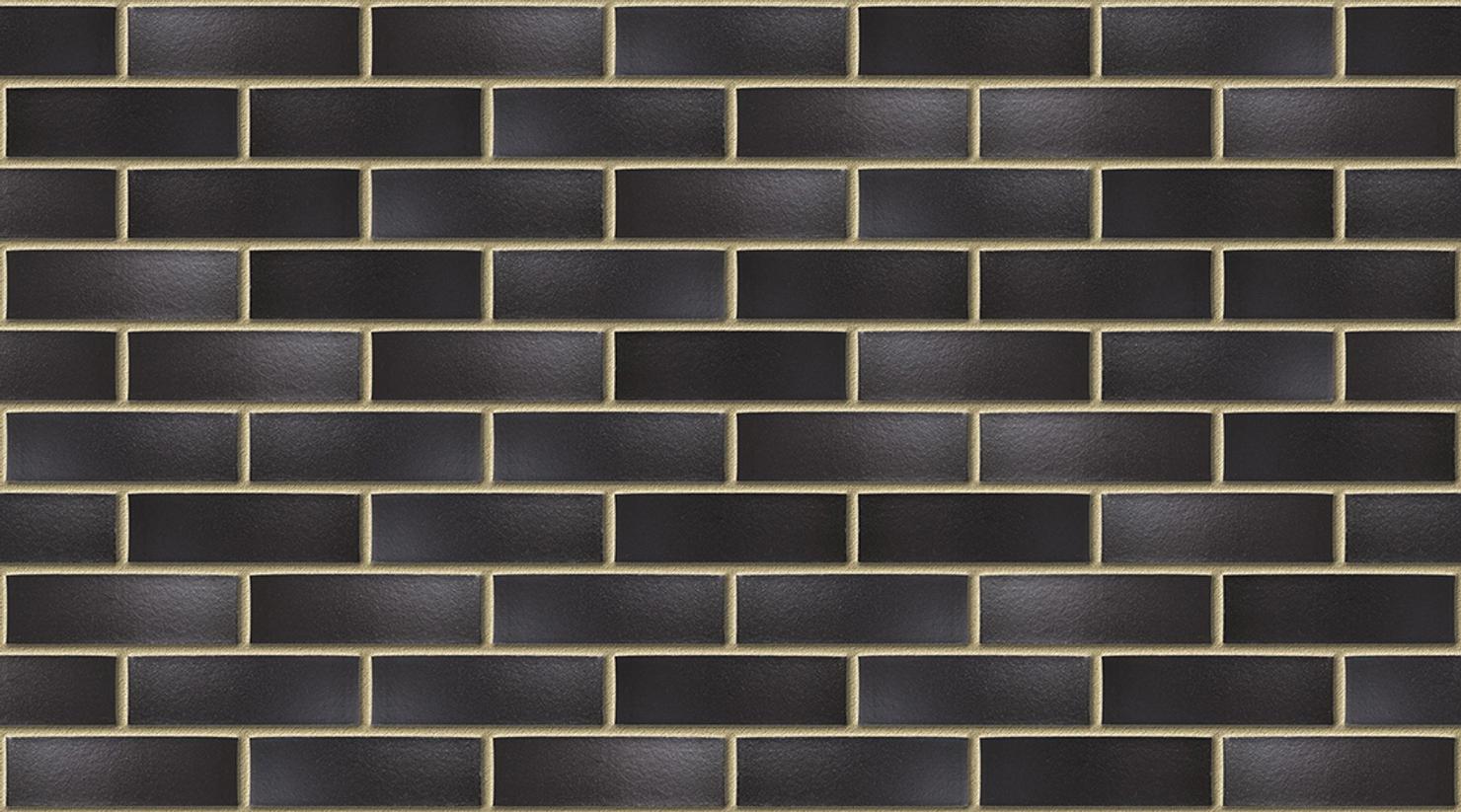 Blue Metallic with Buff mortar