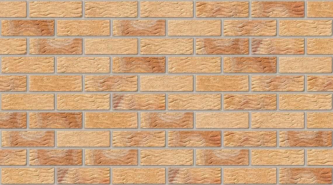 Old English Buff Multi with Ivory mortar