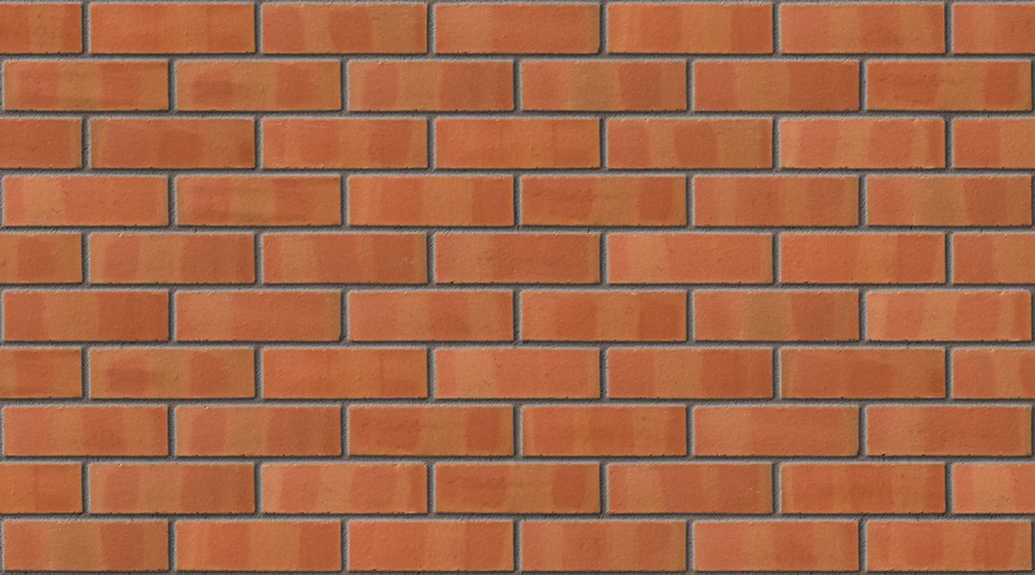 Georgian Red Smooth with Mid Grey mortar