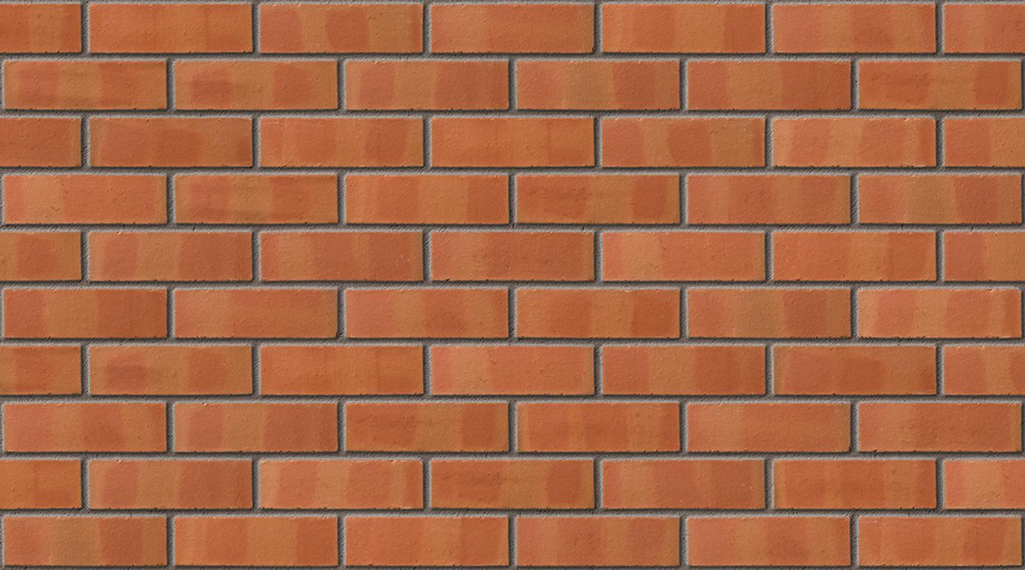 Georgian Red Smooth with Mid Grey mortar