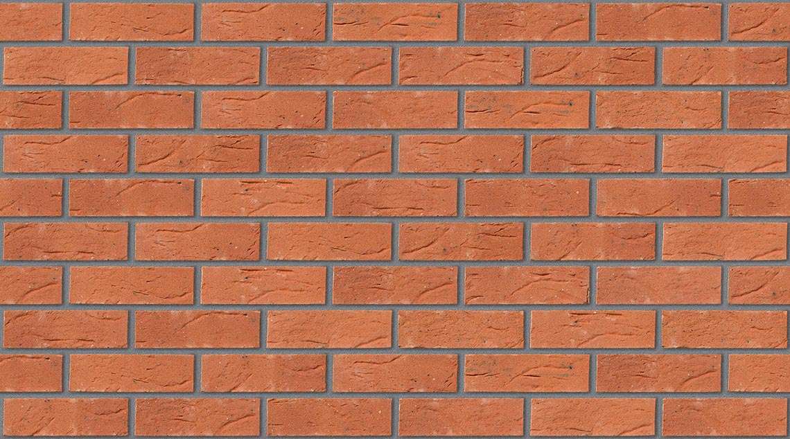 Clumber Red with Mid Grey mortar