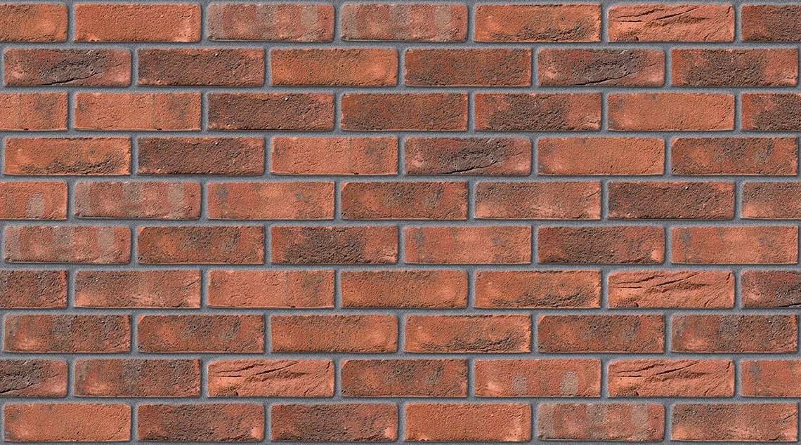 Westcroft Red Multi with Mid Grey mortar