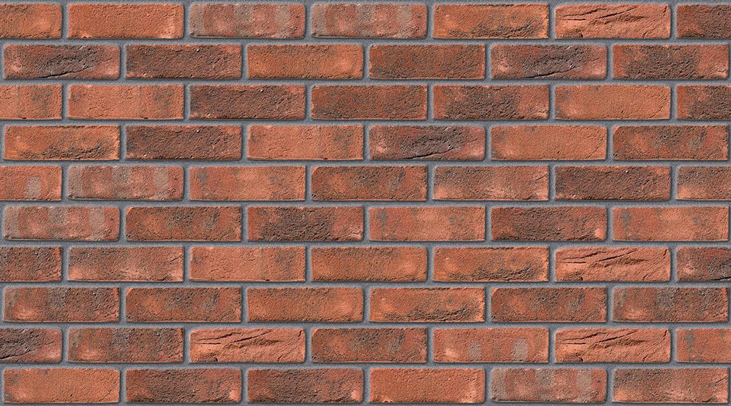 Westcroft Red Multi with Mid Grey mortar