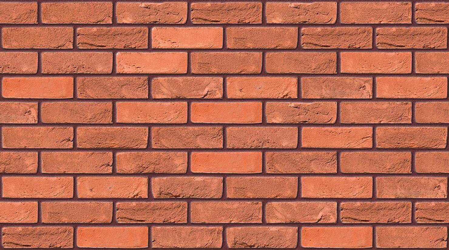 Clockhouse Mix with Brown Red mortar