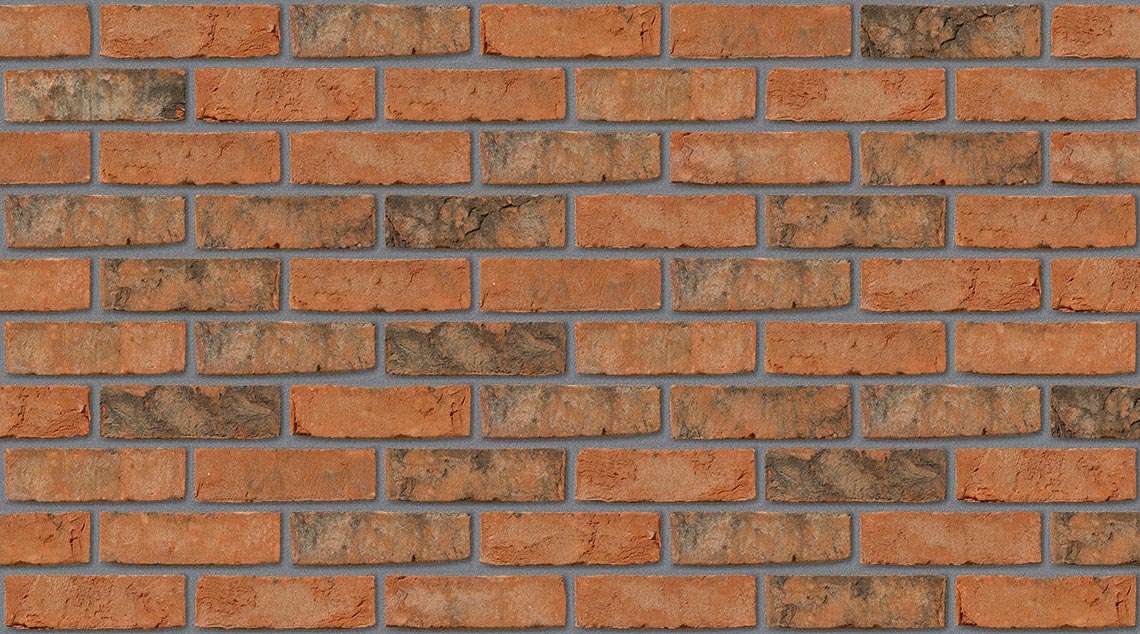 Washington Red Multi with Mid Grey mortar