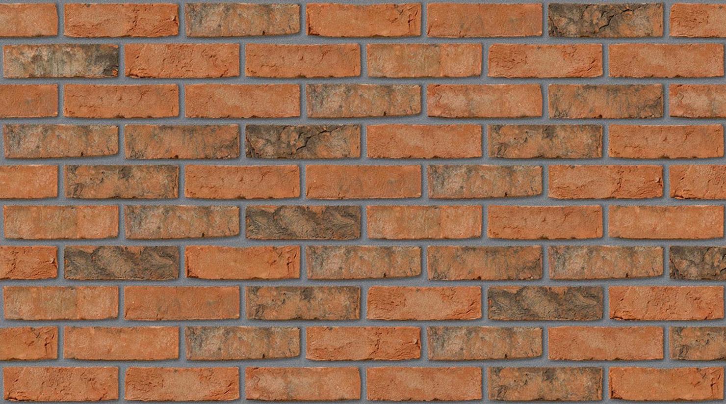 Washington Red Multi with Mid Grey mortar