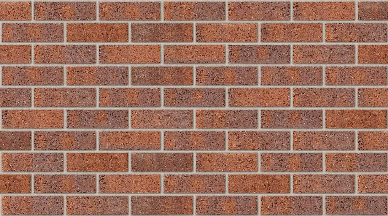 Dark Multi Rustic with Ivory mortar