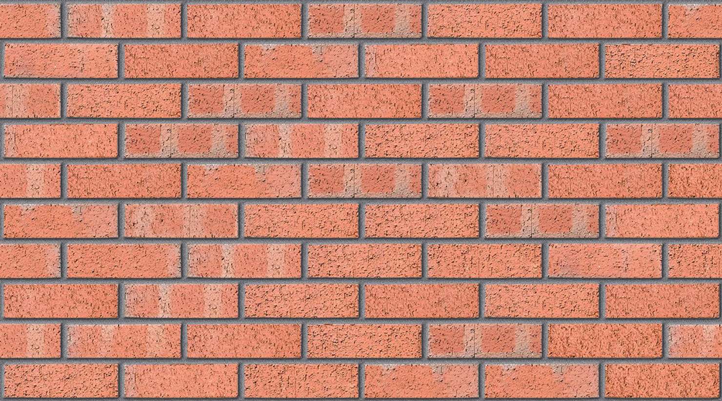 Russet Red Mixture with Mid Grey mortar