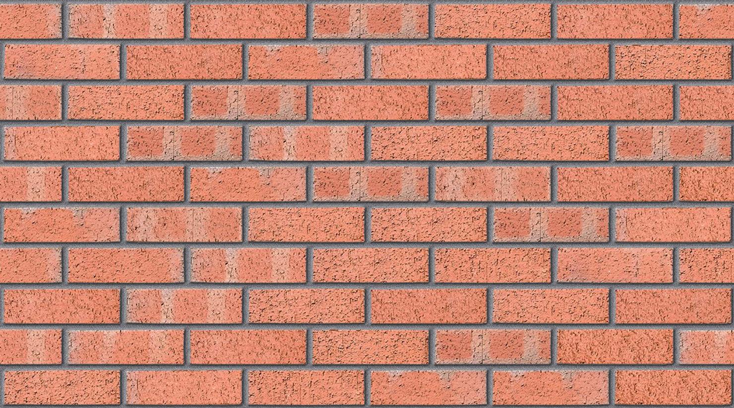 Russet Red Mixture with Mid Grey mortar