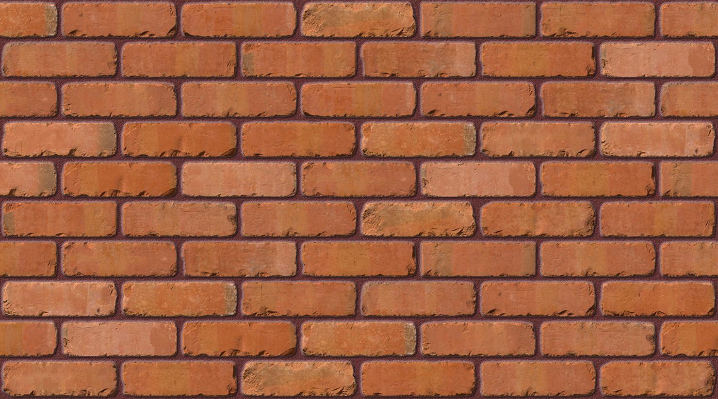 Cheshire Multi Tumbled with Brown Red mortar