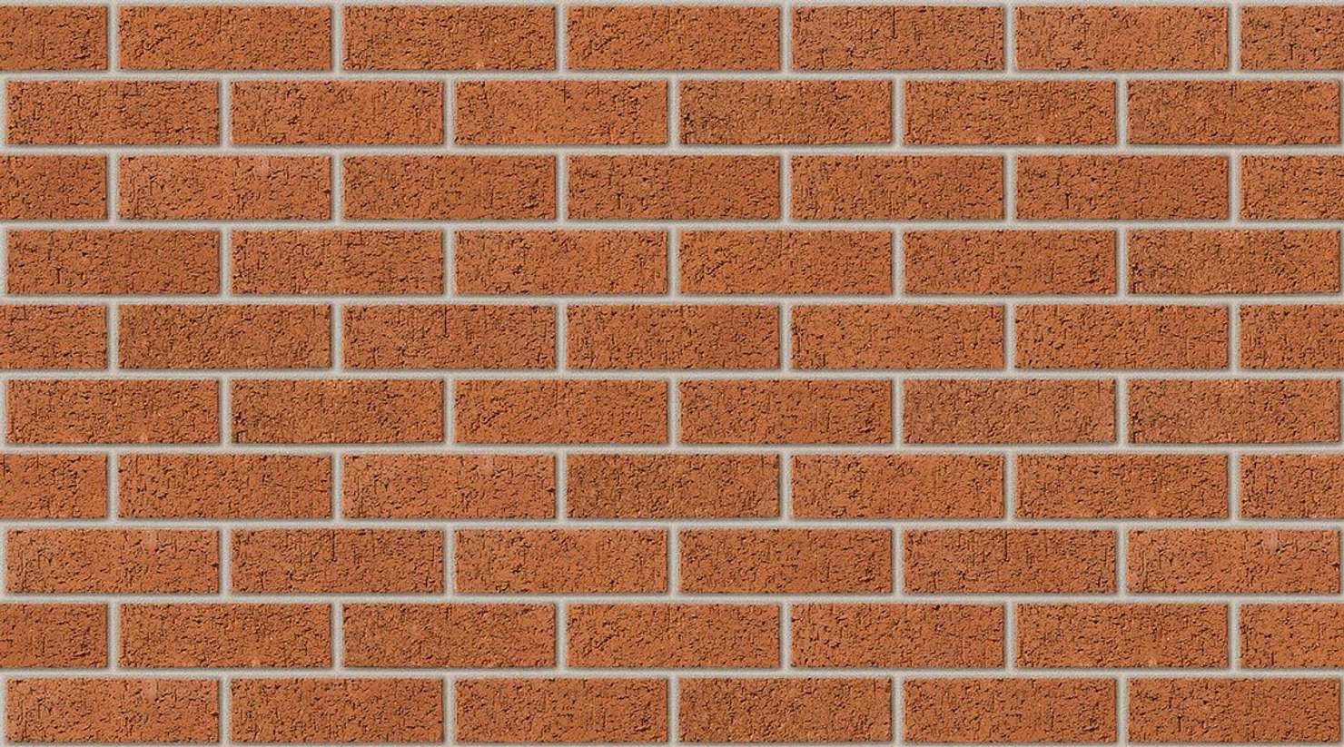 Old Trafford Red with Ivory mortar