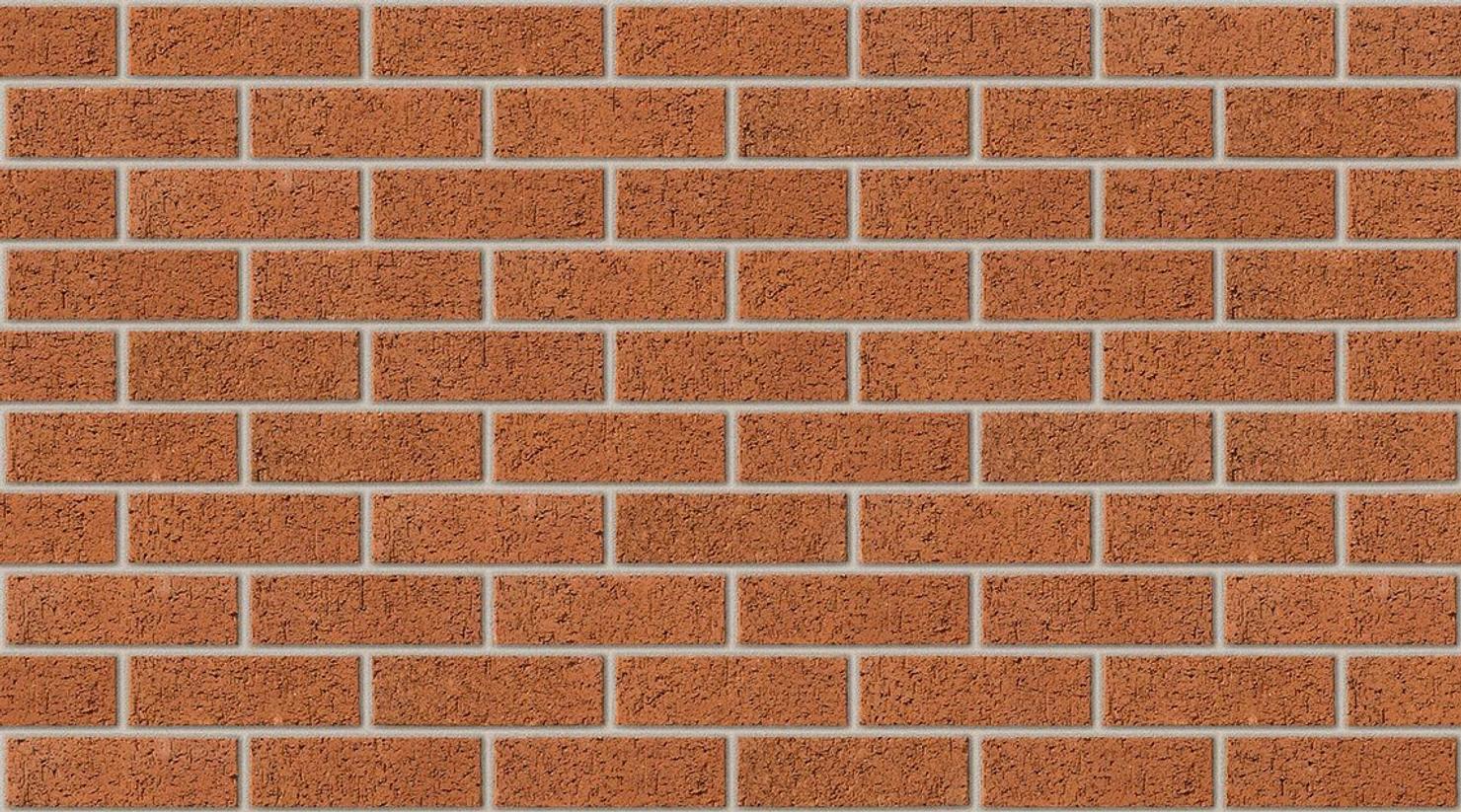 Old Trafford Red with Ivory mortar