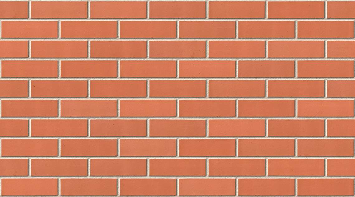 Red Smooth with Ivory mortar