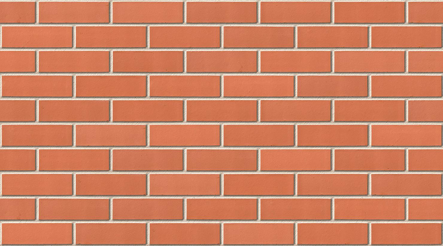 Red Smooth with Ivory mortar