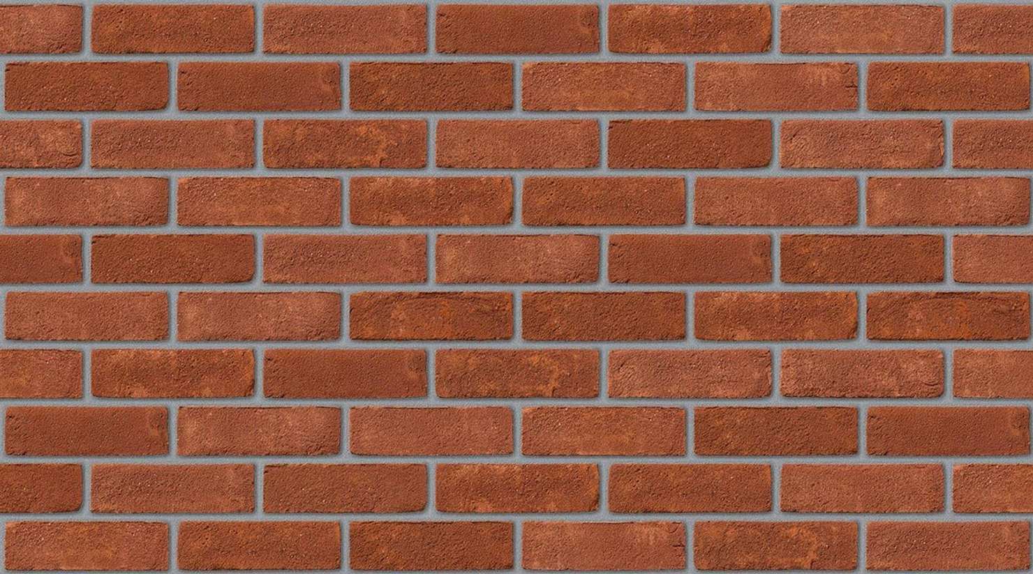 Oakthorpe Red Stock with Natural mortar