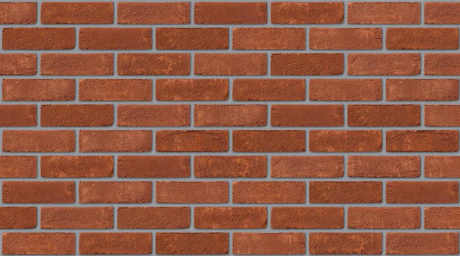 Oakthorpe Red Stock with Natural mortar