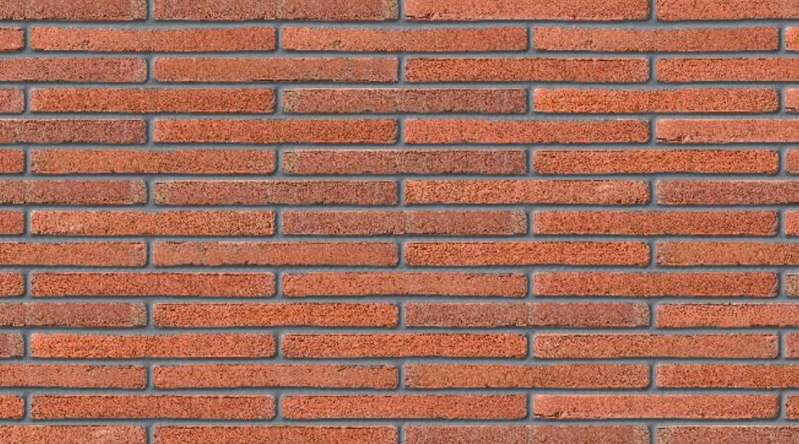Roman Orange with Mid Grey mortar
