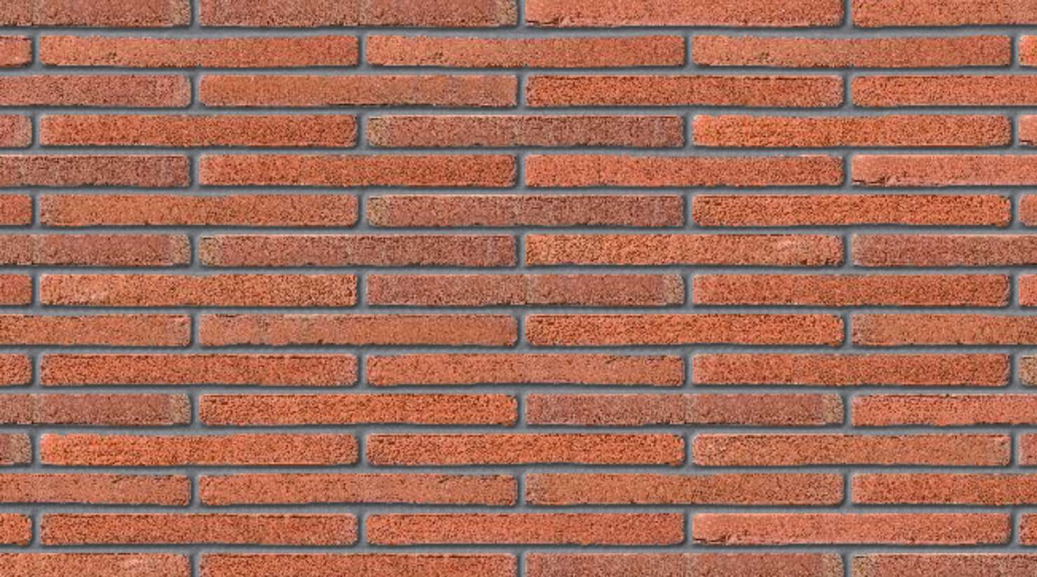 Roman Orange with Mid Grey mortar