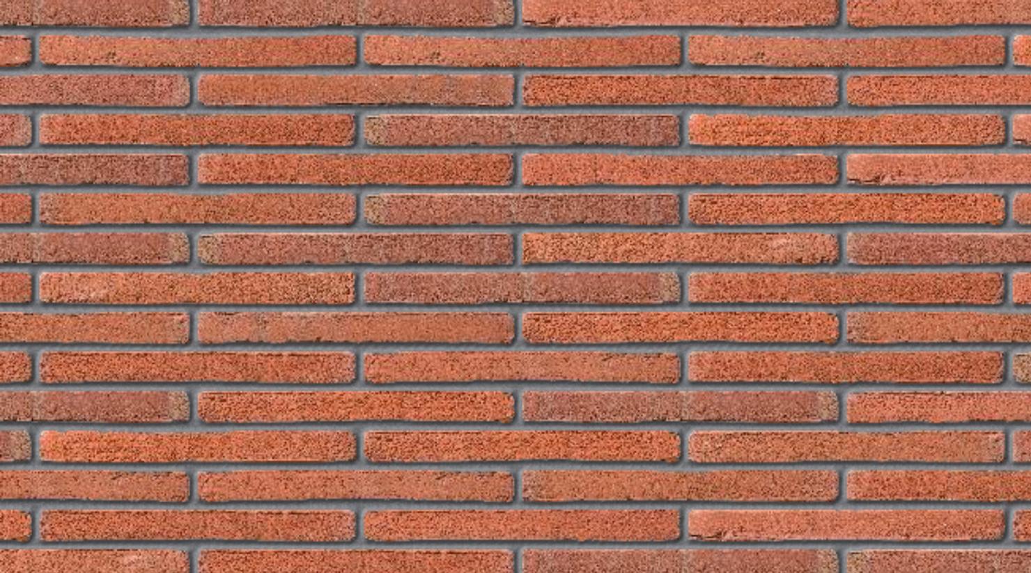 Roman Orange with Mid Grey mortar