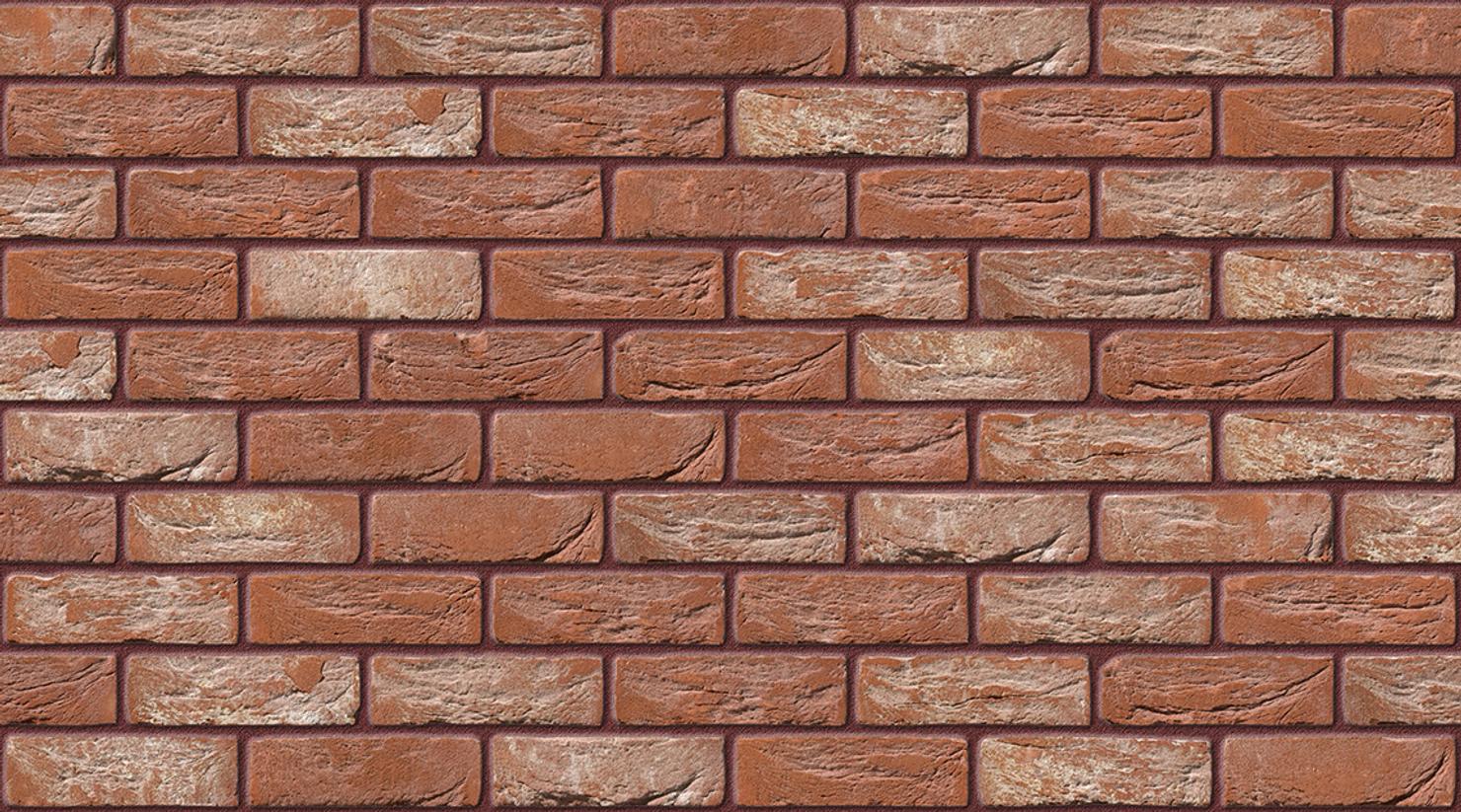 Cayenne with Brown Red mortar