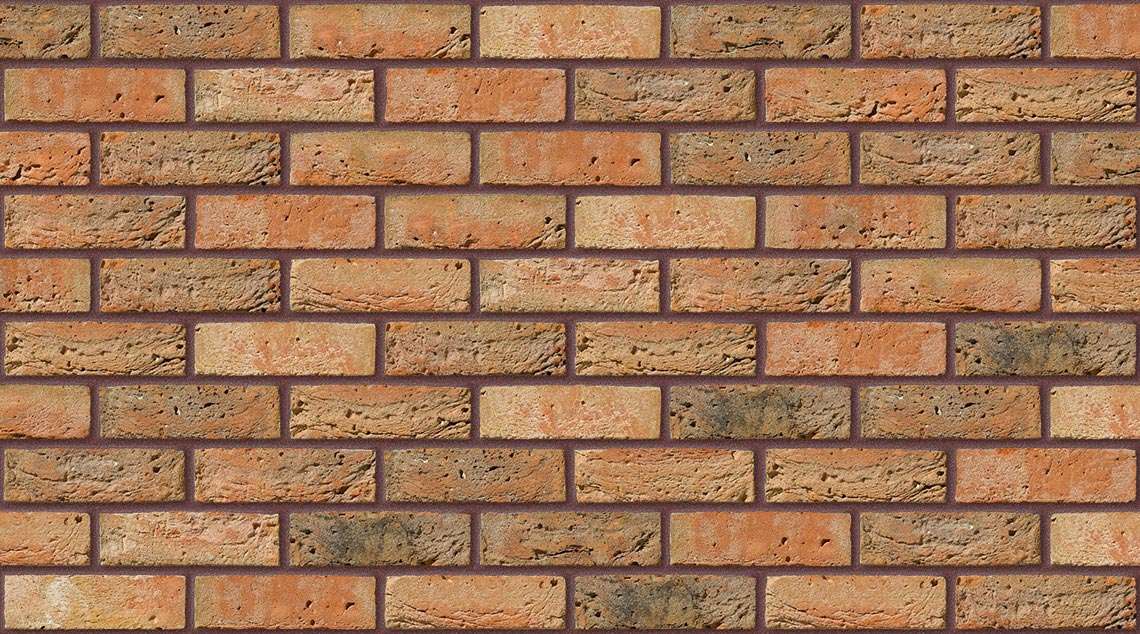 Hathaway Brindled with Brown Red mortar