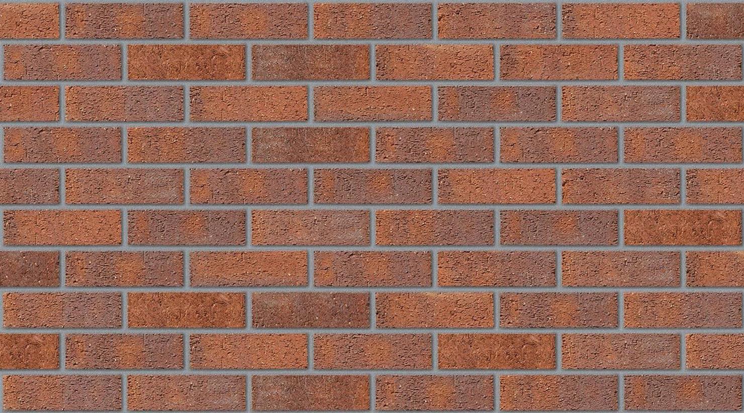 Dark Multi Rustic with Natural mortar