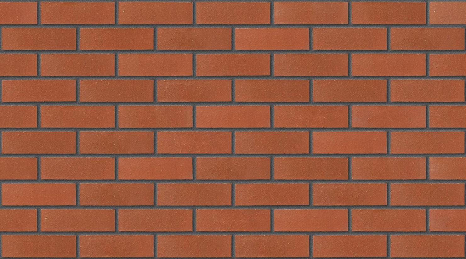 County Red Smooth with Dark Grey mortar