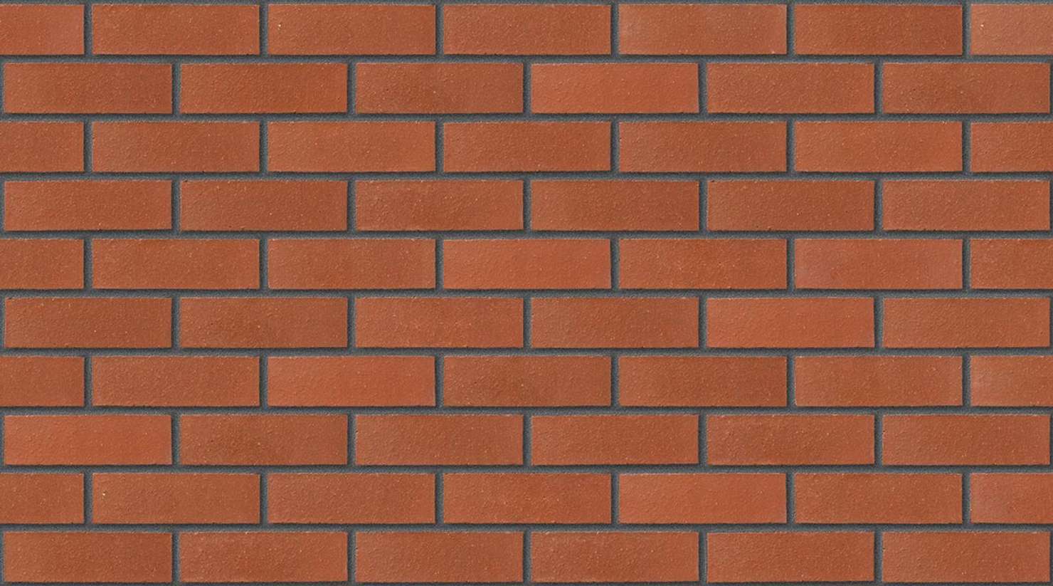 County Red Smooth with Dark Grey mortar