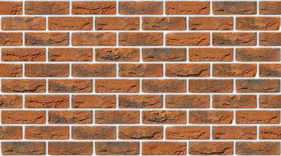 Kopper Red Blue with White mortar