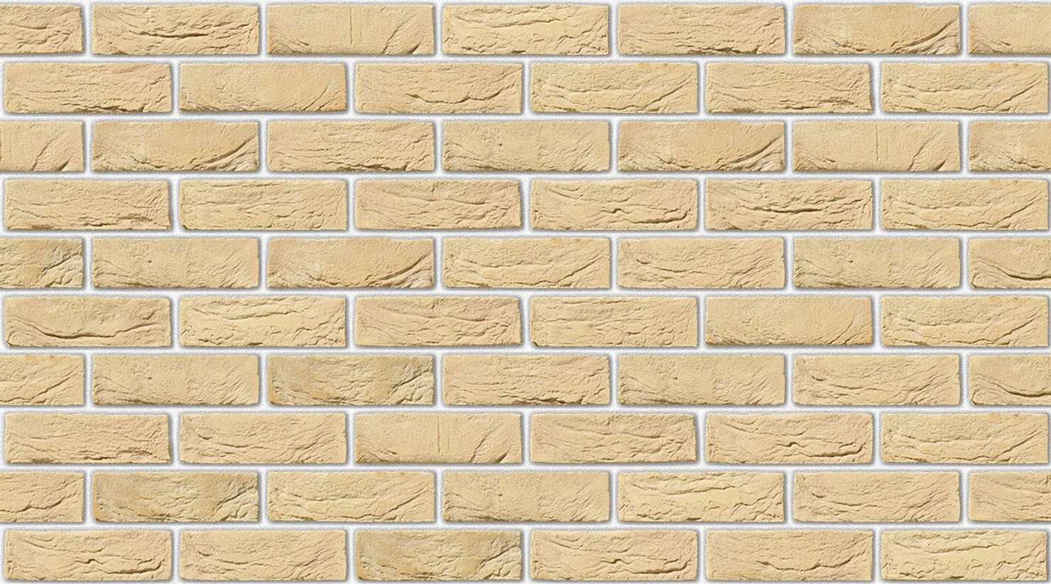 Geel Zilverzand with White mortar