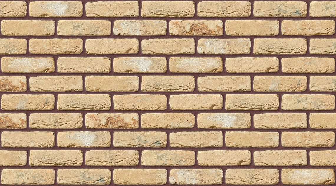 Oude Kuststeen with Brown Red mortar