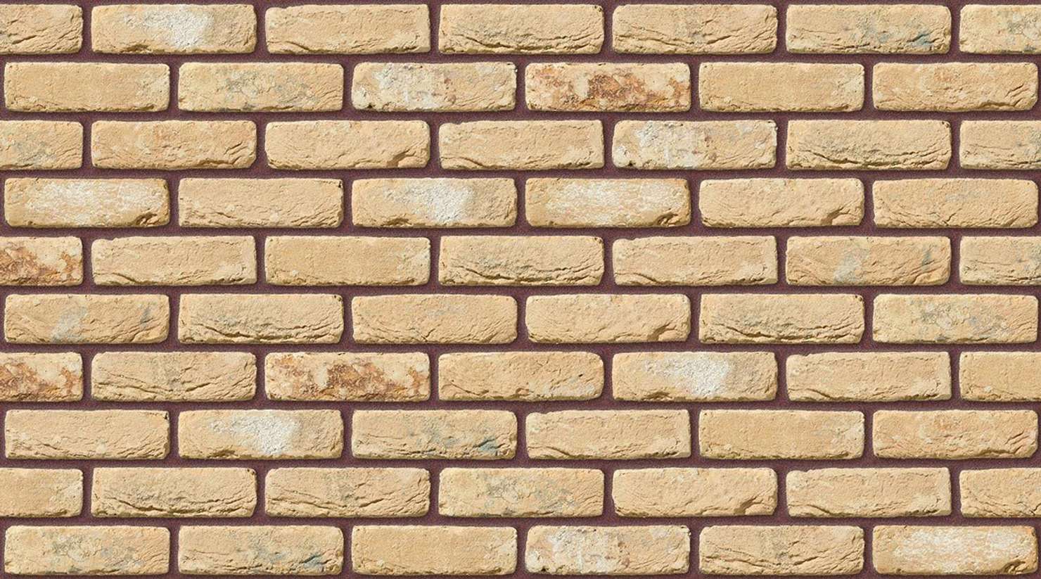 Oude Kuststeen with Brown Red mortar